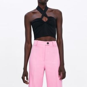 NWT Zara Tied Top